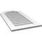 Ekena Millwork Octagonal Top Surface Mount PVC Gable Vent w/ 3-1/2"W x 1"P Standard Frame, 20"W x 40"H GVPOT20X4001SN - alternate 3